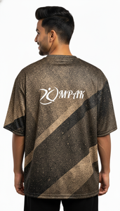 เสื้อยืดโอเวอร์ไซส์สไตล์ลำลองแนวสตรีทแฟชั่นสำหรับผู้ชาย ลายพิมพ์แบบซับลิเมชั่น - Product Image 2