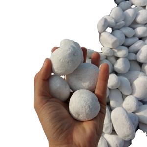 Piedra decorativa de color blanco para pavimentación, piedra de paisaje - Product Image 1