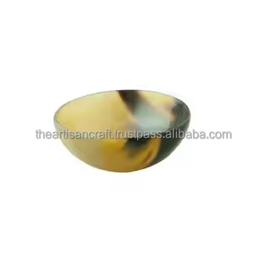Cuenco de cuerno Vintage para cocinas tradicionales Heritage Craftsmanship y vajilla natural de Artisan Craft - Product Image 3