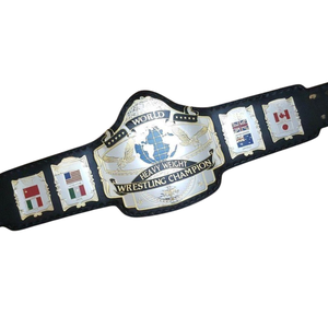 Ceinture de champion de lutte mondiale personnalisée de qualité supérieure avec drapeaux internationaux et design détaillé - Product Image 5
