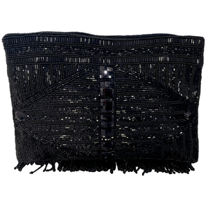 Indian Handmade Luxury <b>Crystal</b> Fashion Accessories Multicolor <b>Beaded</b> Baguette Bag Handle Durable Casual Handbag with Local Styl - Product Image 2