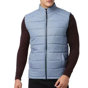 Chaqueta Sin Mangas para Hombre, Diseño Personalizado, con Cuello Alto, Tela de Lona, Impermeable, Transpirable, Nuevo Diseño Moderno, Gran Venta - Product Image 1