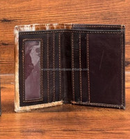 Nouveau designer en gros à la mode en cuir véritable portefeuille RFID à deux volets porte-carte de crédit en cuir porte-carte de crédit sac à main pour unisexe
