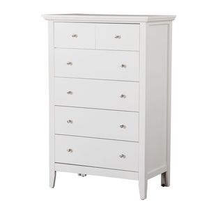 Cassettiera Glory Furniture Hammond G5490 CH Bianca - Product Image 2