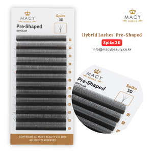 Pestañas Híbridas Preformadas Spike 3D MACY BEAUTY KOREA Extensiones de Pestañas Premium al por Mayor Pestañas Personalizadas Marca Privada - Product Image 5