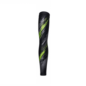 Mangas de compresión deportivas para hombre, personalizadas, para fitness, gimnasio, entrenamiento, correr, ciclismo, transpirables, elásticas, de soporte y protección atlética. - Product Image 1