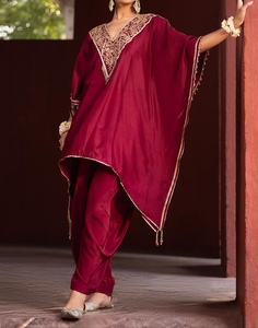 Embroidery Beautiful Dubai Abaya for Women Hand Work Kaftan Traditional Islamic Clothing and Accessory Designed for Muslims - Product Image 5