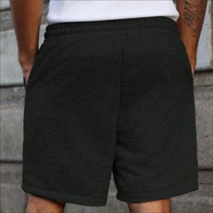 Shorts de sport personnalisés pour hommes, respirants, en coton, pour l'entraînement, le streetwear, la plage, la pratique sportive, fournisseur en gros. - Product Image 3