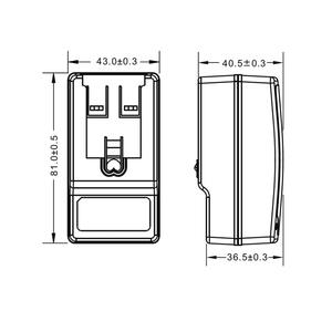 Adaptateur secteur à découpage 30W DC 12V avec prise CA interchangeable, type mural, en matériau PC, à brancher - Product Image 2