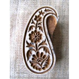 New Arrival Handmade Wooden Blocks Printing Henna Craft Paper <b>Stamp</b> Wooden <b>Hand</b> Carved <b>Stamp</b> - Product Image 5
