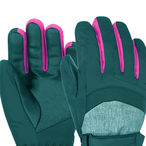 Gants de ski d'hiver isolés à doigts entiers, résistants, imperméables, coupe-vent, thermiques, pour les sports par temps froid, unisexes - Product Image 2