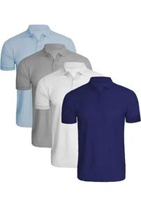 Polo homme personnalisé avec logo, nouveau design, 100% polyester respirant, pour le golf, en vente en gros - Product Image 2