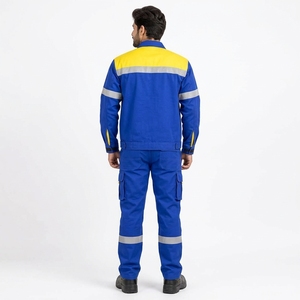 Uniforme de Seguridad, Ropa de Trabajo Profesional con Tiras Reflectantes, Construcción Duradera, Tela Transpirable, Ajuste Cómodo, Ropa de Trabajo - Product Image 2