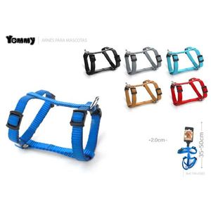 Yommy Pet Harness Nylon Adjustable Blue 51-72cm For Dogs - Product Image 2