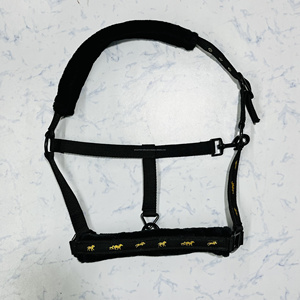 Licol rembourré en vison avec ruban et ajustement de couleur assortie en nylon durable Design de logo entièrement personnalisable fabriqué en Inde - Product Image 2