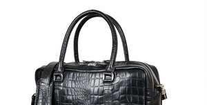 Sac Messager pour Ordinateur Portable en Cuir Véritable Motif Crocodile Premium 2026 pour Hommes, Imperméable avec Fermeture Éclair, Idéal pour les Affaires - Product Image 3