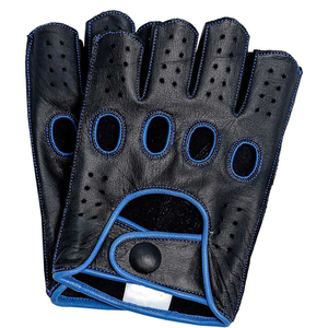 Gants de musculation unisexes en cuir PU, haute qualité, pour cyclisme, compatibles écran tactile, écologiques, thermiques, respirants, demi-doigts, vente en gros - Product Image 3