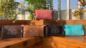 Haute qualité personnalisé botte point daim cuir cosmétiques sac en cuir véritable toilette voyage pochette sac unisexe voyage Dopp Kits - Product Image 3