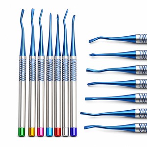 เครื่องมือยกโคนฟันแบบแมนนวล ทำจากสแตนเลสสตีล ยี่ห้อ Dental Surgical Luxating PDL Elevator รุ่น Power Grip Class I CTI-DI-023 Chan Tara - Product Image 1
