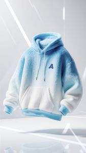 Sudadera con Capucha Rosa, Corte Regular, Informal, Tejido de Rizo Francés, 100% Algodón, Logotipo Personalizado, Unisex, Ropa de Otoño - Product Image 4