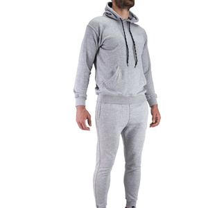 Ensemble de survêtement décontracté en polaire mi-lourde personnalisé à faible MOQ pour l'hiver, unisexe, tendance, en velours écologique avec sweats à capuche - Product Image 4