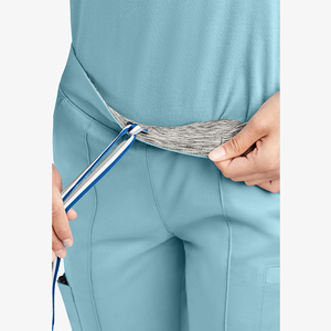 Pantalones de Enfermería Personalizados con Diseño de Múltiples Bolsillos, Cintura Elástica con Cordón, Talla Grande, Transpirables, Cómodos, de Tela Oxford, Color Personalizado - Product Image 5