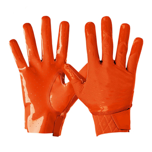 Guantes de Fútbol Americano de Cuero de Alta Calidad a Precio de Mayoreo, Antideslizantes, Súper Adhesivos, con el Mejor Agarre, Color Personalizado, para Hombre - Product Image 4