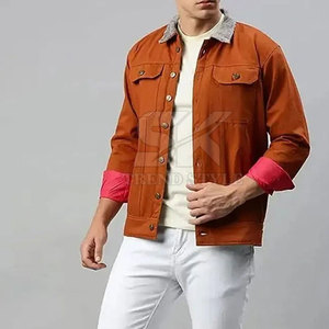 Chaquetas de mezclilla para hombre de primera calidad hechas en Pakistán, diseño y color personalizados, servicio mayorista OEM, chaqueta de invierno para hombre - Product Image 2