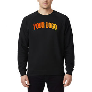 Sudadera de invierno para hombre al por mayor, de algodón 100%, con capucha, media cremallera, forro polar, bordado personalizado y estampado digital, manga larga, color liso - Product Image 4