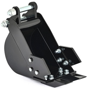 Accessoire de godet pour mini-excavatrice avec structure en acier durable pour les travaux de terrassement, d'excavation et de manutention de matériaux. - Product Image 1