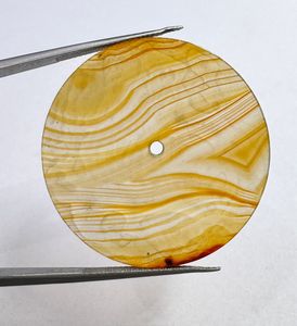 หน้าปัดนาฬิกาพร้อมกลไก NH35 ประดับด้วยหินออนิกซ์หลากสีธรรมชาติ ขนาด 28.50 มม. หนา 0.7 มม. ดีไซน์คลาสสิก สวยงาม เหมาะสำหรับการประกอบนาฬิกา - Product Image 3