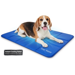 Wholesale OEM/ODM Large Dog Cooling Mat 27x43 Inch Solid Self-Cooling Gel Pad Non-Toxic Summer Pet <b>Bed</b> Kennel <b>Crates</b> - Product Image 1