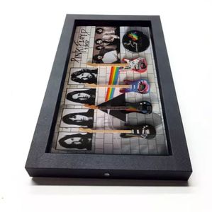 Music <b>Frame</b> <b>Pink</b> Floyd 7.8 x 13.8 Inch with Guitar and Glass Shadow Box <b>Frame</b> for Music Gifts and Souvenirs Marchandise - Product Image 5