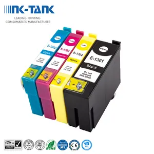 Mürekkep tankı T1301 T1302 T1303 T1304 Premium renk uyumlu mürekkep püskürtmeli mürekkep kartuşu Epson Stylus Office B42WD yazıcı için