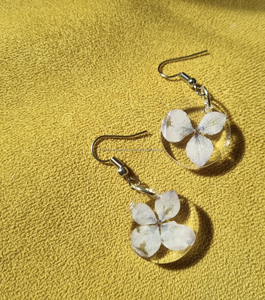 ต่างหูเรซิ่นที่มีคุณภาพดีที่สุดดีไซน์ดอกไม้ที่ทันสมัยทำจากโลหะผสมทองแดงผสมเพชรหลักสำหรับงานแต่งงานของเด็กผู้หญิงผู้หญิงใช้ในงานเลี้ยง - Product Image 3