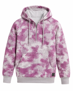 Sweat-shirt à capuche vintage personnalisé avec fermeture éclair et broderie, en molleton de coton épais, OEM, marque privée, unisexe - Product Image 1