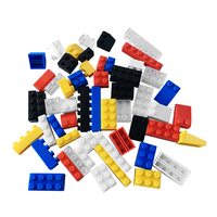 Bloc de briques classique en vrac, briques de construction plates, jouet de briques de construction, ensemble de jouets de briques de base en plastique, jeu de construction à empiler