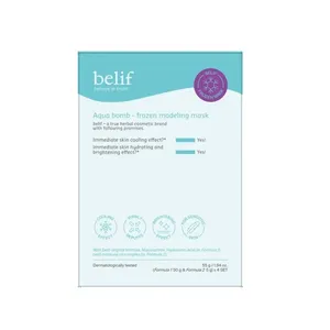 Belif Aqua BOMB ชุดเซ็ต4เสิร์ฟหน้ากากใบหน้าแบบแช่แข็งพร้อมชามผสมและไม้พาย - Product Image 1