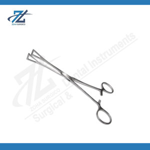 Pinza para Tejidos Duval Pennington de Acero Inoxidable, Pinzas Quirúrgicas Atraumáticas para Cirugía Intestinal y General, Uso Hospitalario - Product Image 5