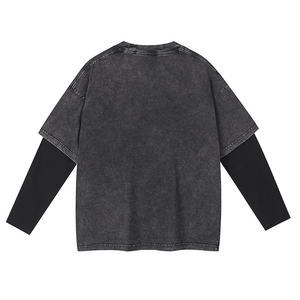 T-shirt décontracté pour homme personnalisé, design vintage avec boussole, en jersey de coton respirant, manches courtes, col rond, tissu 320g - Product Image 6