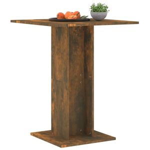 Tavolino da Bistrot per Esterni in Legno di Rovere Affumicato, Elegante e Resistente - Product Image 3