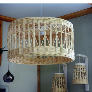 Modern Natural <b>Bamboo</b> Lampshade Woven Rattan Pendant Lamp Shade for Interior <b>Lighting</b> Design Home Hotel <b>Lighting</b> Decoration - Product Image 1