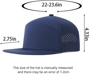 Gorras Snapback Ajustables Unisex para Uso Casual, Gorra Snapback de Visera Plana OEM, Proveedor Mayorista, Gorra Snapback de Algodón Premium Ajustable - Product Image 4