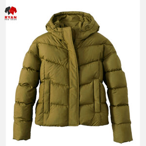 แจ็คเก็ตพัฟเฟอร์แบบสั่งทำพิเศษสำหรับผู้ชายจาก Ryan Pro Gear พร้อมโลโก้แบบกำหนดเอง ลายเรียบ ปิดด้วยกระดุม - Product Image 6