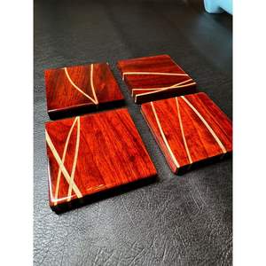 Posavasos Modernos para Mesa de Comedor, Hechos a Mano con Resina y Madera, RR ENTERPRISES India - Product Image 5
