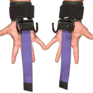 Correas de Alta Calidad para Levantamiento de Pesas, con Gancho, para Gimnasio, Fitness, Ejercicio, Soporte para Muñeca y Mano - Product Image 5