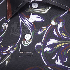 Oem Factory High Quality <b>Men</b> Sublimation for Shirt Oem Supply Wholesale Printed Shirt <b>Short</b> Sleeve Knitted Polyester - Product Image 6