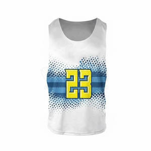 Maillot de lacrosse sans manches de qualité supérieure, prêt pour le jeu, haute performance, pour les joueurs masculins - Product Image 5