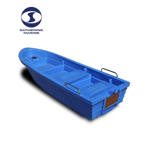 <span class=keywords><strong>Bateau</strong></span> <span class=keywords><strong>de</strong></span> pêche <span class=keywords><strong>en</strong></span> <span class=keywords><strong>mer</strong></span> <span class=keywords><strong>en</strong></span> plastique PE bleu <span class=keywords><strong>de</strong></span> 4,3 m avec moteur hors-bord pour 12 personnes - Product Image 2