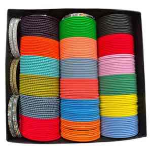 Ensemble de bracelets de mariage Kundan islamiques traditionnels haut de gamme, tendance, pour femmes, collection de bijoux culturels - Product Image 3